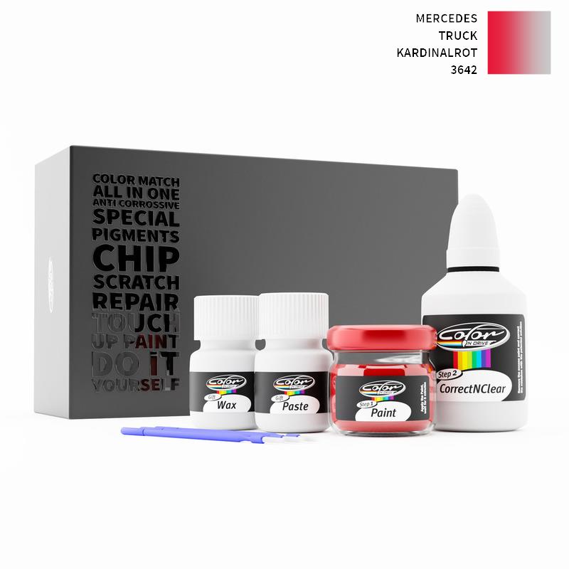 Mercedes Truck Kardinalrot 3642 Touch Up Paint