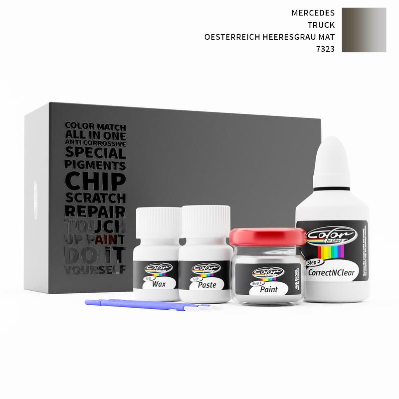 Mercedes Truck Oesterreich Heeresgrau Mat 7323 Touch Up Paint