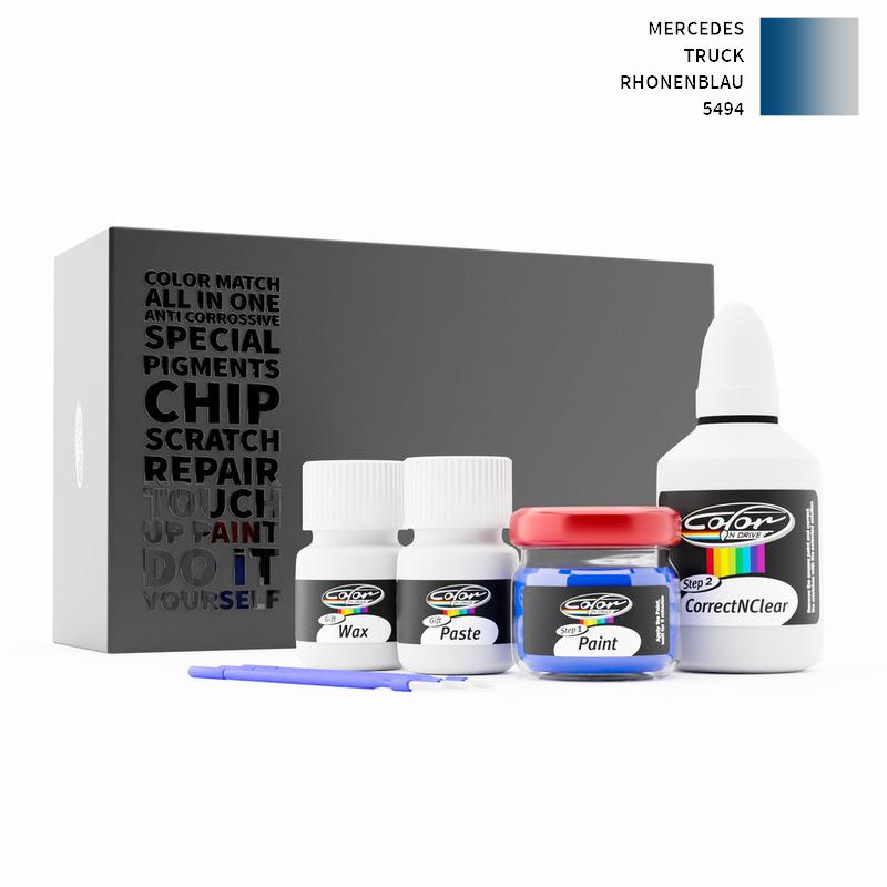 Mercedes Truck Rhonenblau 5494 Touch Up Paint