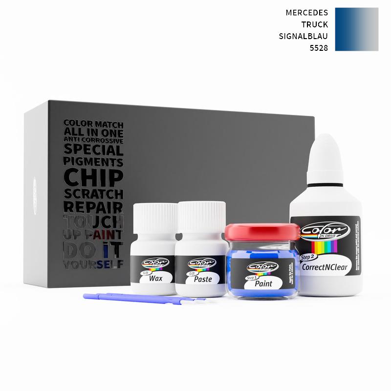 Mercedes Truck Signalblau 5528 Touch Up Paint