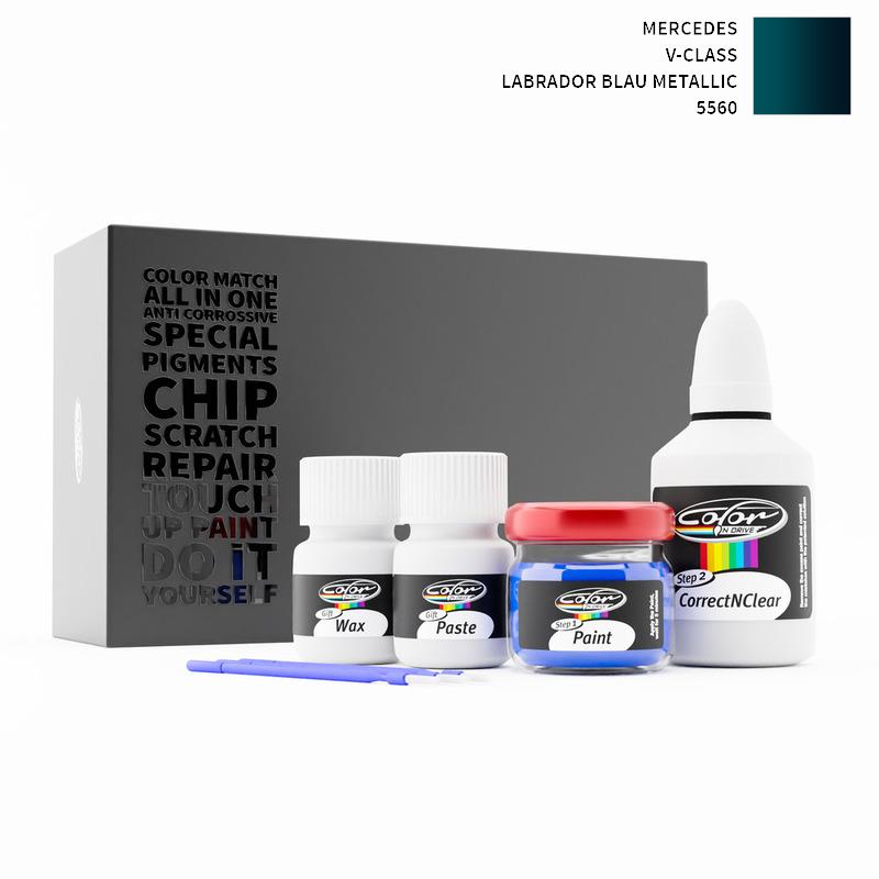 Mercedes V-Class Labrador Blau Metallic 5560 Touch Up Paint