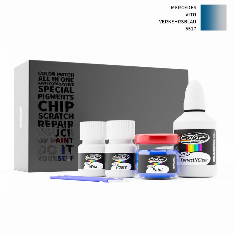 Mercedes Vito Verkehrsblau 5517 Touch Up Paint