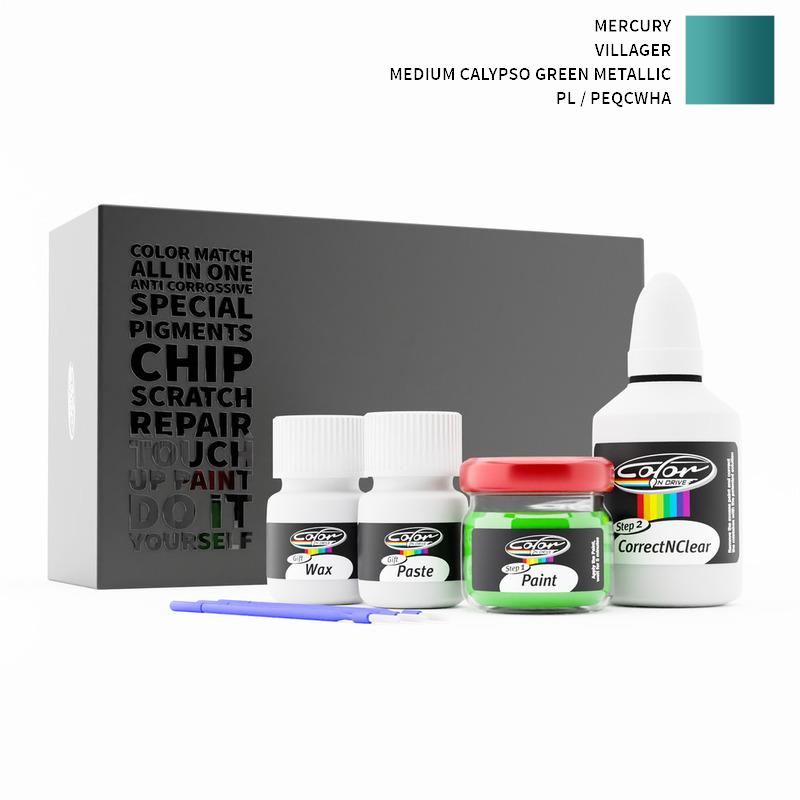 Mercury Villager Medium Calypso Green Metallic PL / PEQCWHA Touch Up Paint