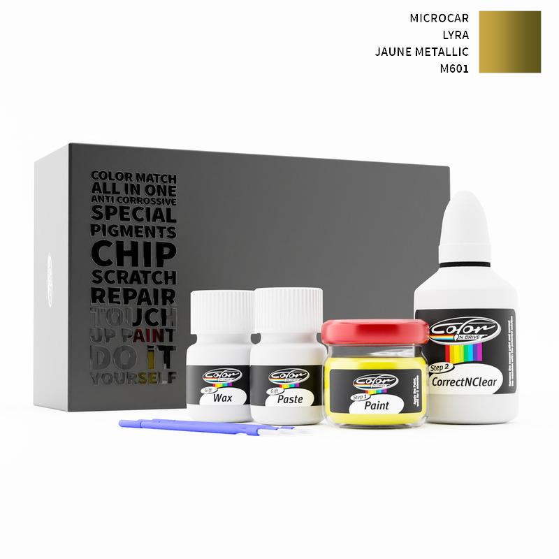 Microcar Lyra Jaune Metallic M601 Touch Up Paint