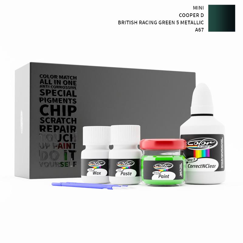 Mini Cooper D British Racing Green 5 Metallic A67 Touch Up Paint