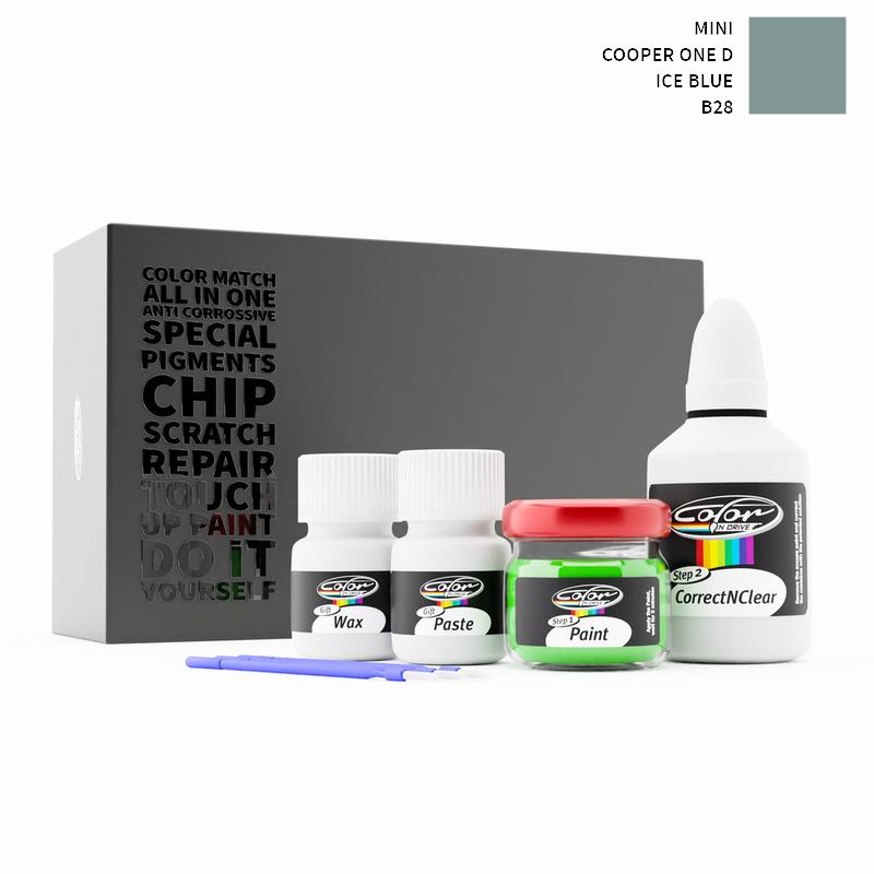 Mini Cooper One D Ice Blue B28 Touch Up Paint