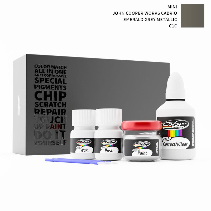 Mini John Cooper Works Cabrio Emerald Grey Metallic C1C Touch Up Paint