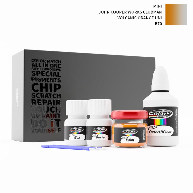 Mini John Cooper Works Clubman Volcanic Orange Uni B70 Touch Up Paint