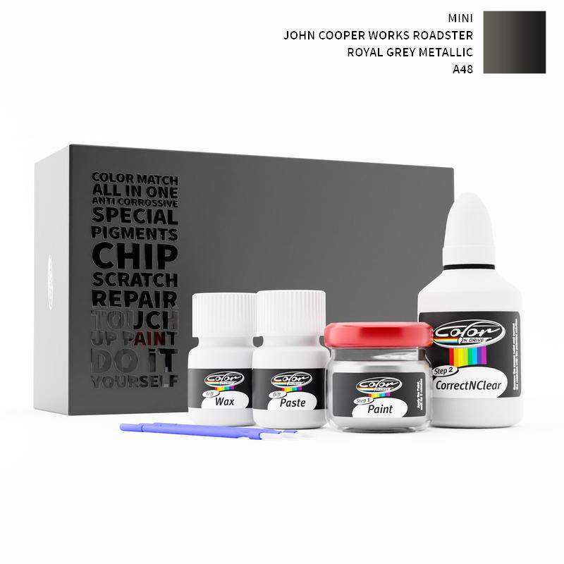 Mini John Cooper Works Roadster Royal Grey Metallic A48 Touch Up Paint