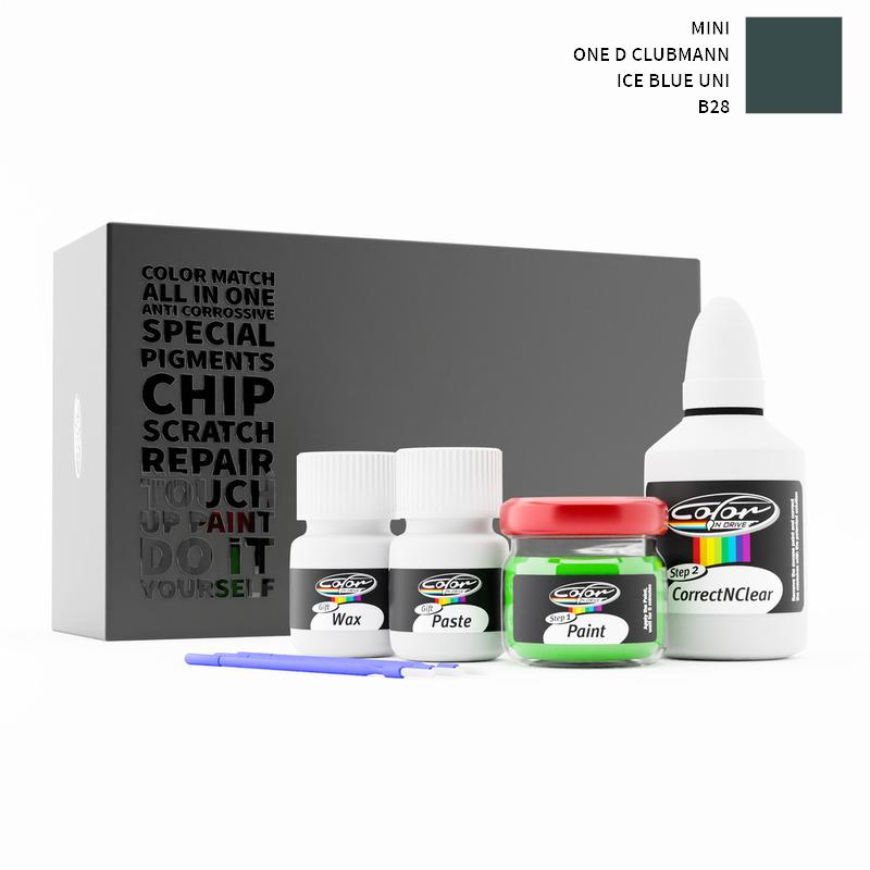 Mini One D Clubmann Ice Blue Uni B28 Touch Up Paint