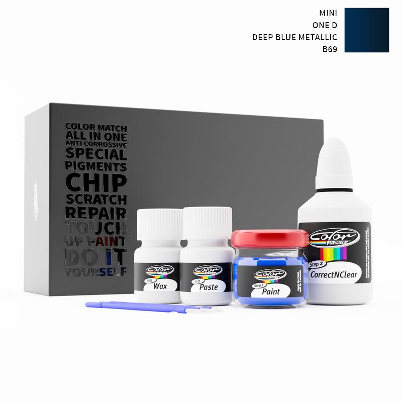 Mini One D Deep Blue Metallic B69 Touch Up Paint