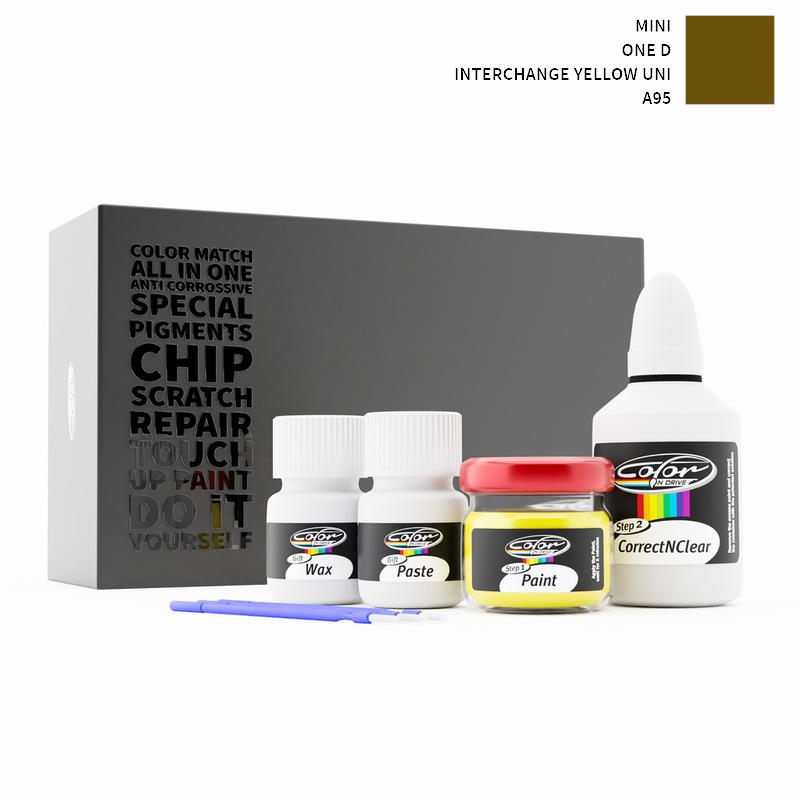 Mini One D Interchange Yellow Uni A95 Touch Up Paint