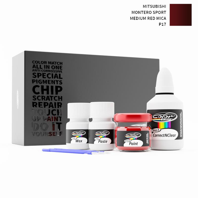 Mitsubishi Montero Sport Medium Red Mica P17 Touch Up Paint