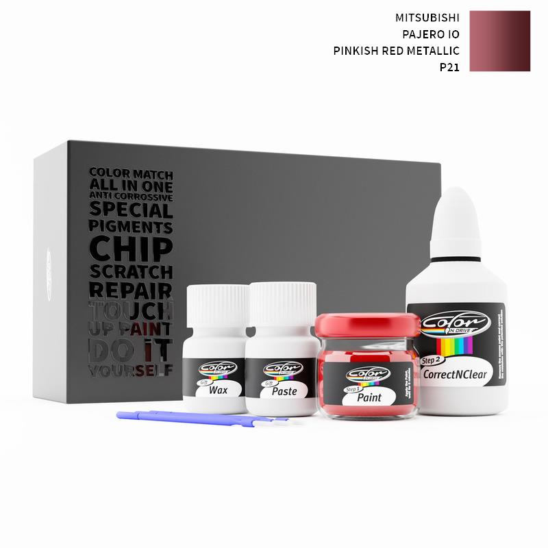 Mitsubishi Pajero Io Pinkish Red Metallic P21 Touch Up Paint