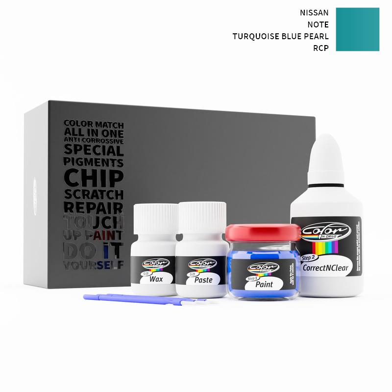Nissan Note Turquoise Blue Pearl RCP Touch Up Paint