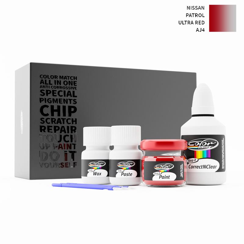 Nissan Patrol Ultra Red AJ4 Touch Up Paint