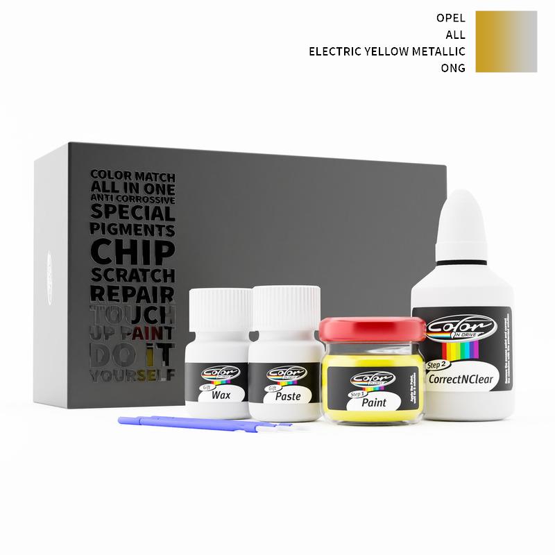 Opel ALL Electric Yellow Metallic ONG Touch Up Paint