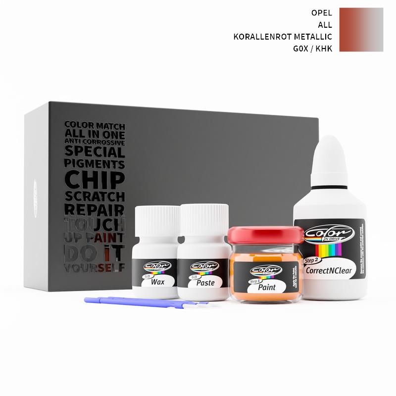 Opel ALL Korallenrot Metallic G0X / KHK Touch Up Paint