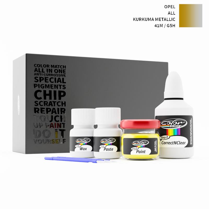 Opel ALL Kurkuma Metallic 41M / G5H Touch Up Paint