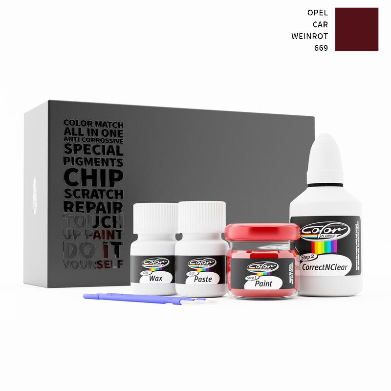 Opel CAR Weinrot 669 Touch Up Paint