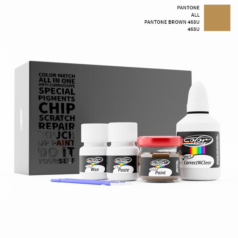 Pantone ALL Pantone Brown 468U 468U Touch Up Paint