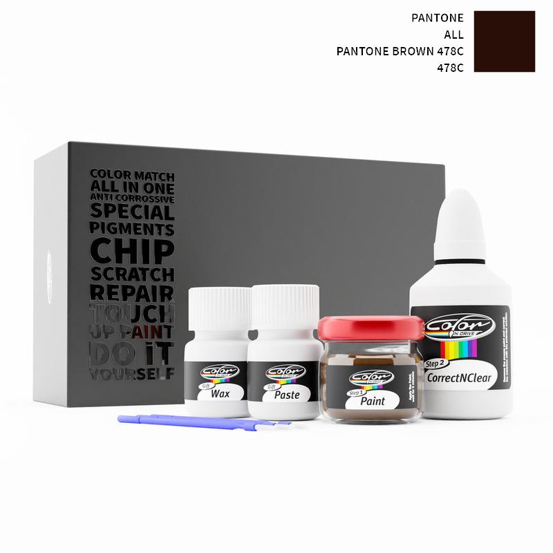 Pantone ALL Pantone Brown 478C 478C Touch Up Paint