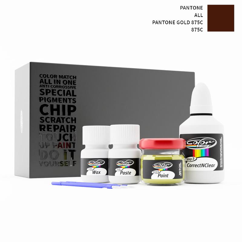 Pantone ALL Pantone Gold 875C 875C Touch Up Paint