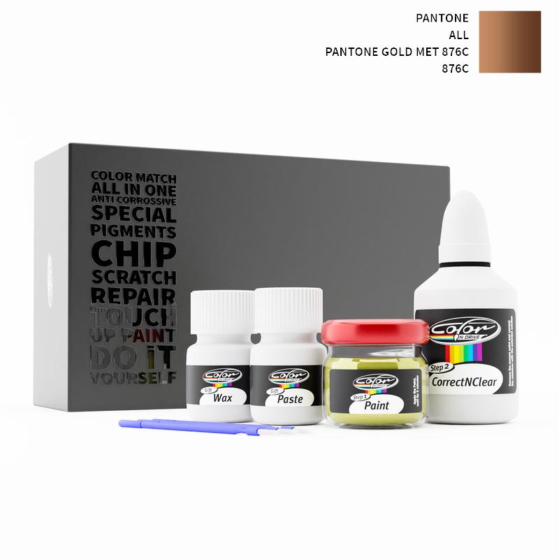 Pantone ALL Pantone Gold Met 876C 876C Touch Up Paint