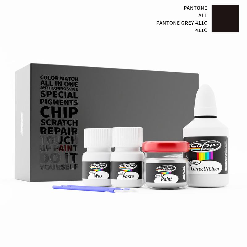 Pantone ALL Pantone Grey 411C 411C Touch Up Paint