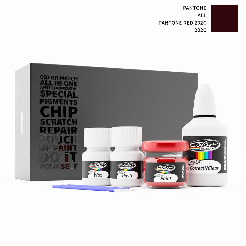 Pantone ALL Pantone Red 202C 202C Touch Up Paint