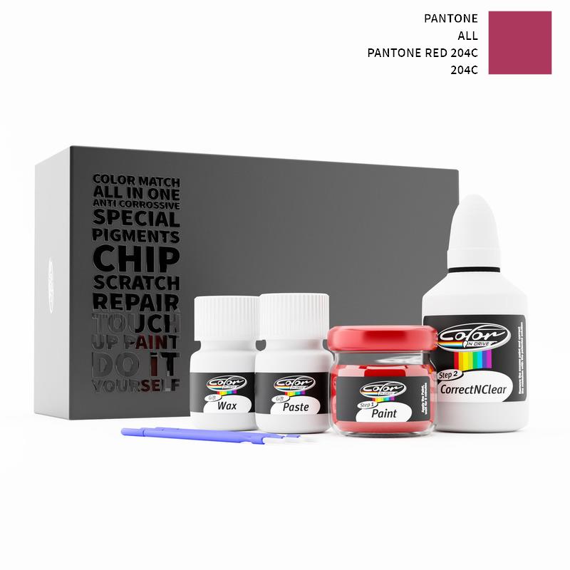 Pantone ALL Pantone Red 204C 204C Touch Up Paint