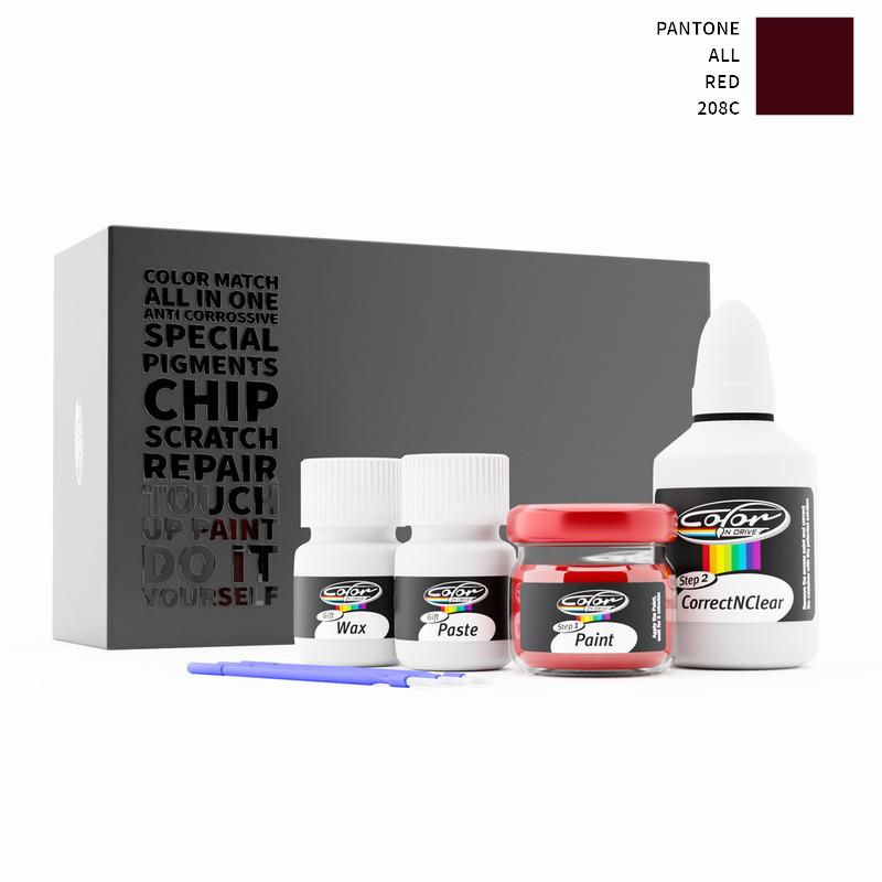 Pantone ALL Red 208C Touch Up Paint