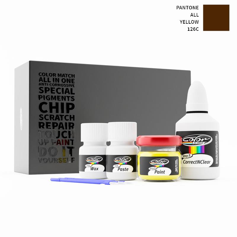 Pantone ALL Yellow 126C Touch Up Paint