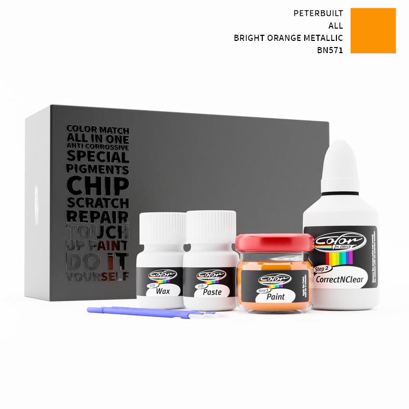 Peterbuilt ALL Bright Orange Metallic BN571 Touch Up Paint