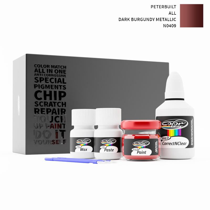 Peterbuilt ALL Dark Burgundy Metallic N0409 Touch Up Paint