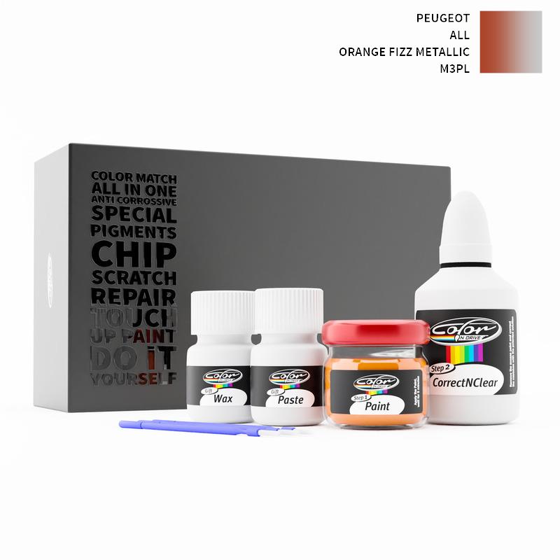 Peugeot ALL Orange Fizz Metallic M3PL Touch Up Paint