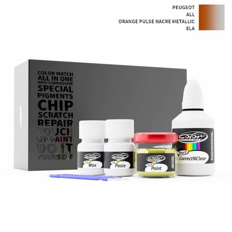 Peugeot ALL Orange Pulse Nacre Metallic ELA Touch Up Paint