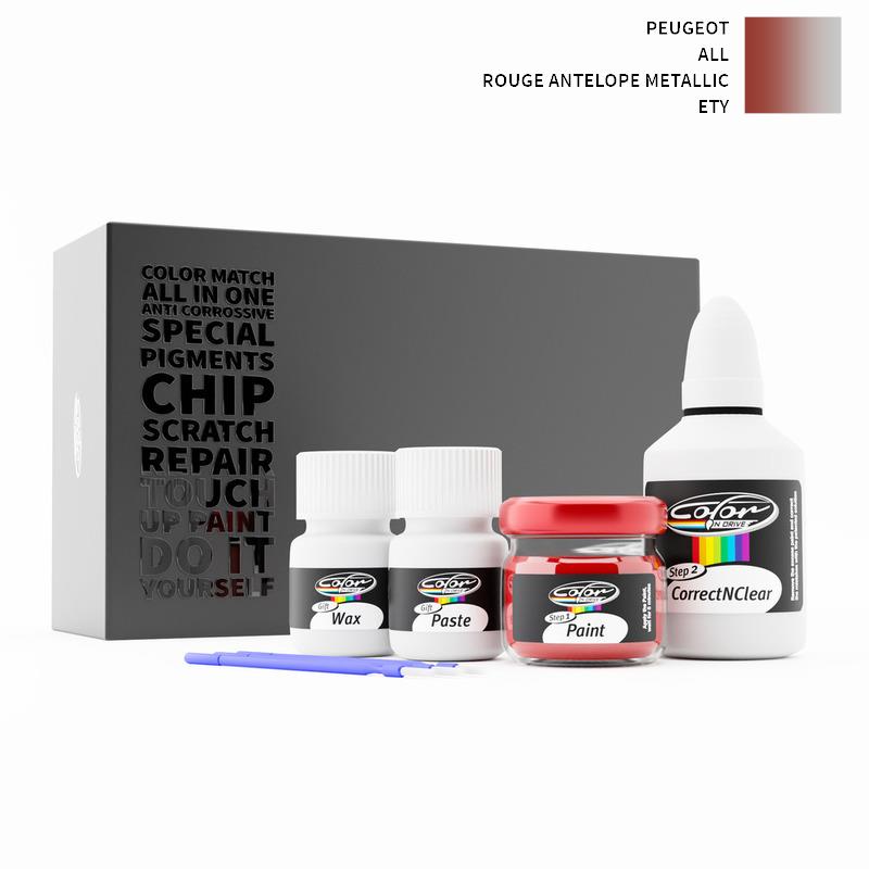 Peugeot ALL Rouge Antelope Metallic ETY Touch Up Paint