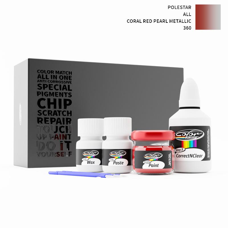 Polestar ALL Coral Red Pearl Metallic 360 Touch Up Paint