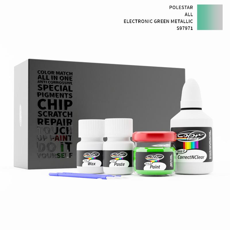 Polestar ALL Electronic Green Metallic S97971 Touch Up Paint