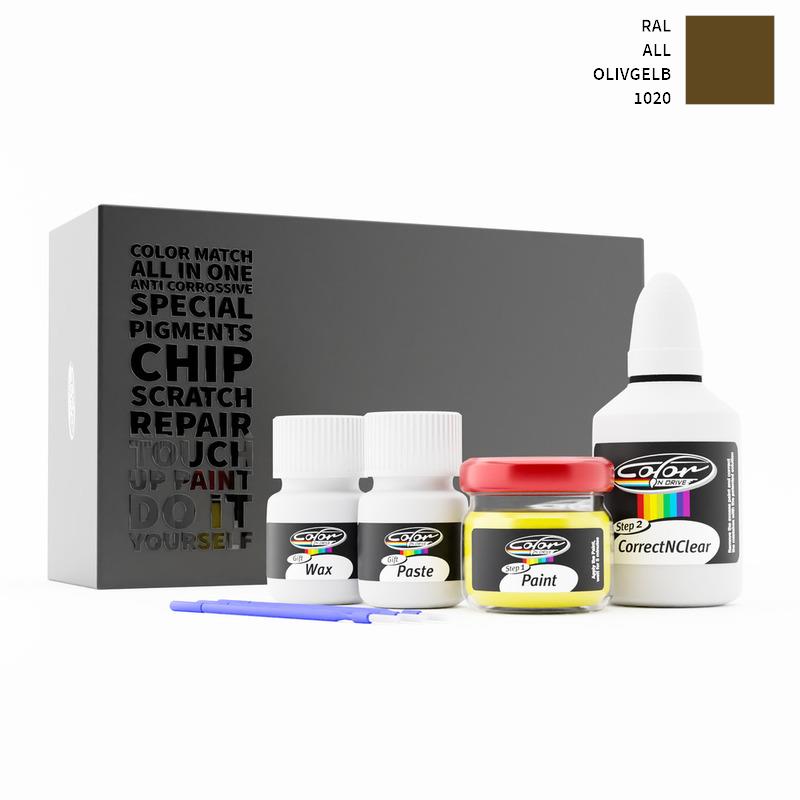 RAL ALL Olivgelb 1020 Touch Up Paint