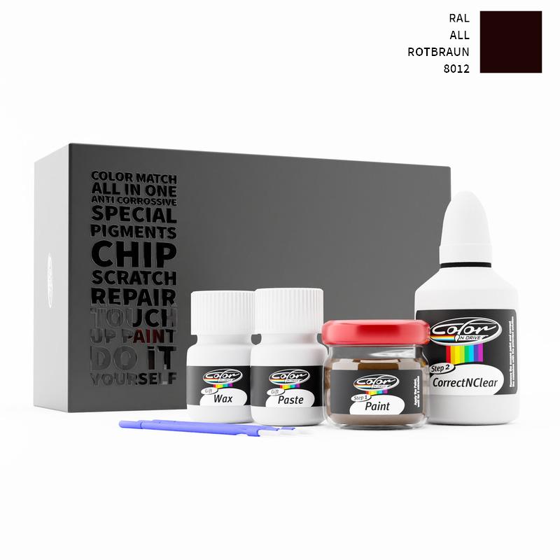 RAL ALL Rotbraun 8012 Touch Up Paint