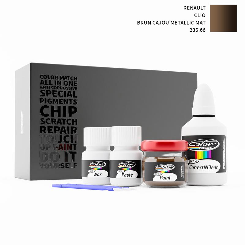 Renault Clio Brun Cajou Metallic Mat 235.66 Touch Up Paint
