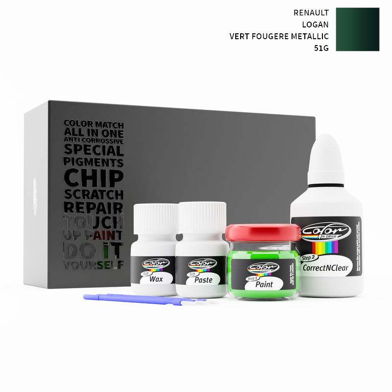 Renault Logan Vert Fougere Metallic 51G Touch Up Paint
