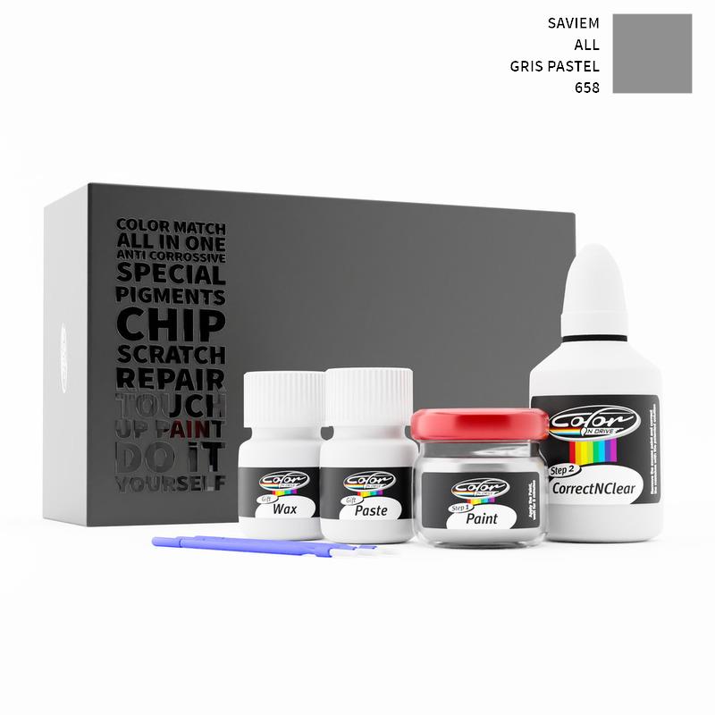 Saviem ALL Gris Pastel 658 Touch Up Paint