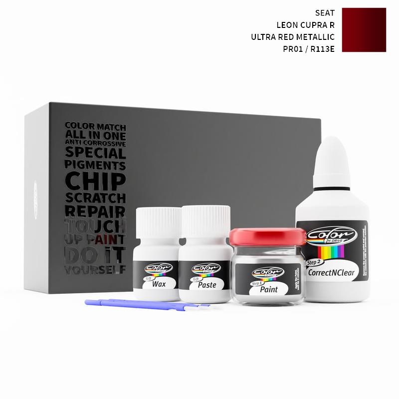 Seat Leon Cupra R Ultra Red Metallic PR01 / R113E Touch Up Paint