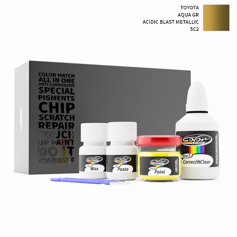 Toyota Aqua Gr Acidic Blast Metallic 5C2 Touch Up Paint