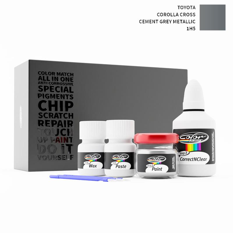 Toyota Corolla Cross Cement Grey Metallic 1H5 Touch Up Paint