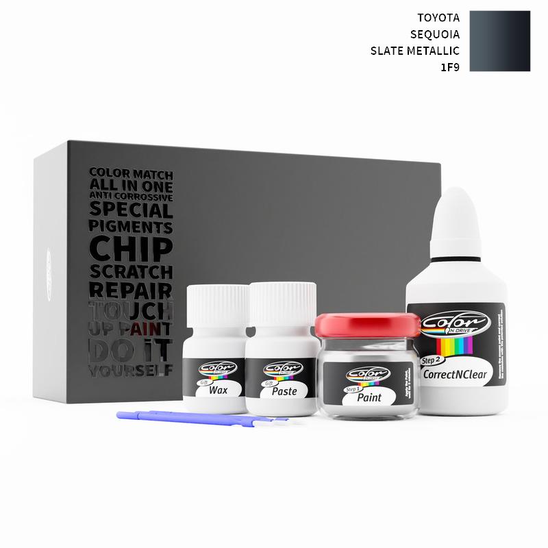 Toyota Sequoia Slate Metallic 1F9 Touch Up Paint