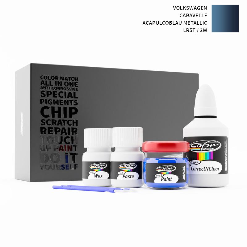 Volkswagen Caravelle Acapulcoblau Metallic LR5T / 2W Touch Up Paint